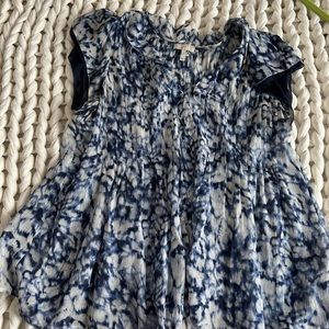 Floral Blue Joie Blouse (Small)
